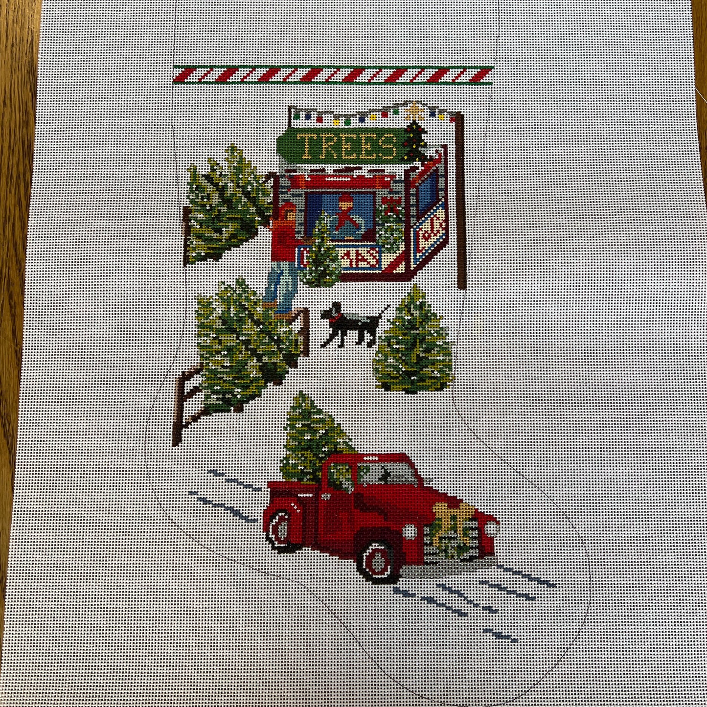 Truck and Tree Lot Stocking