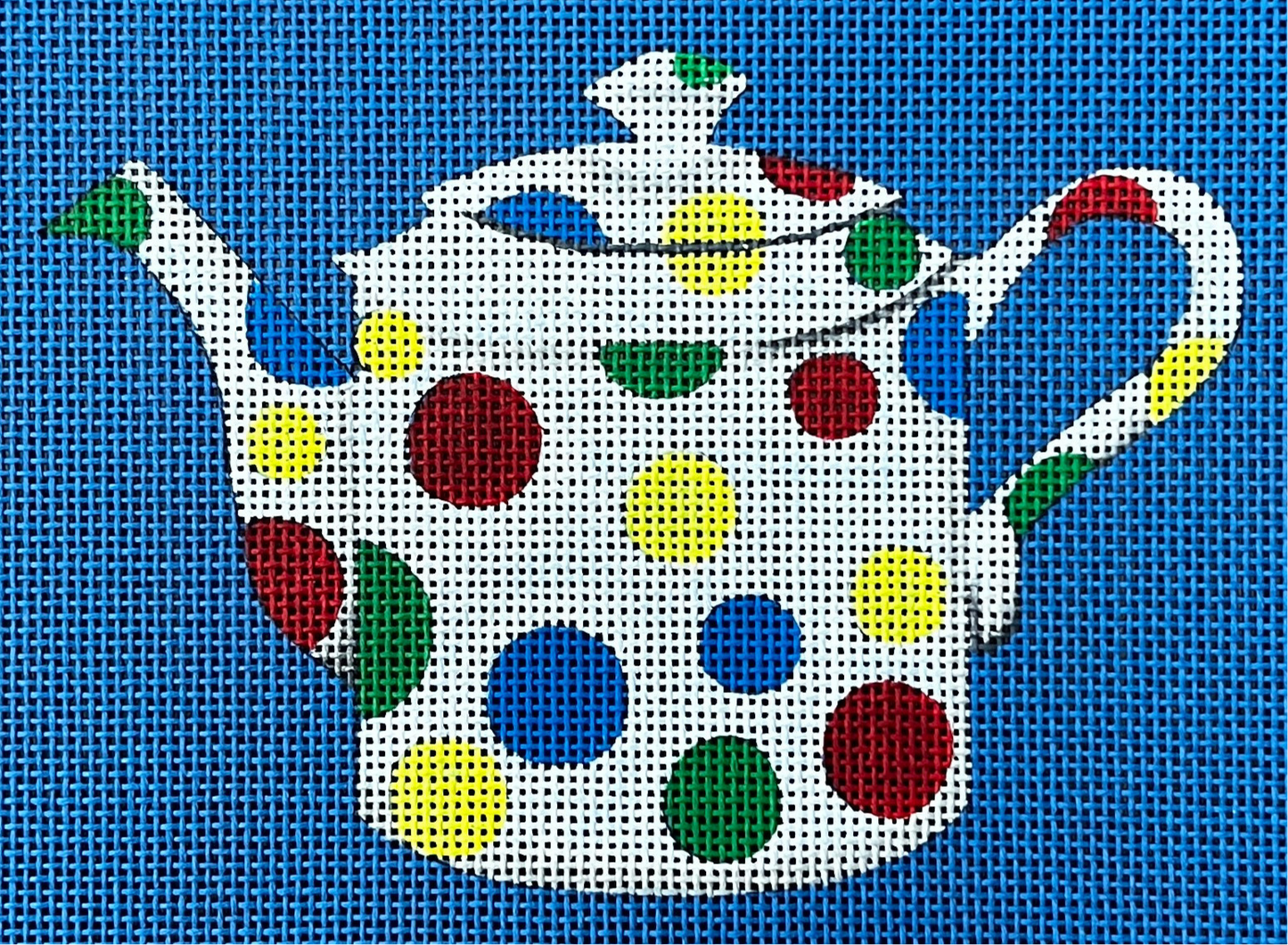 Polka Dot Tea Pot