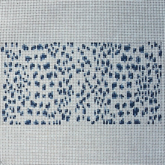 French Dots Insert-Navy