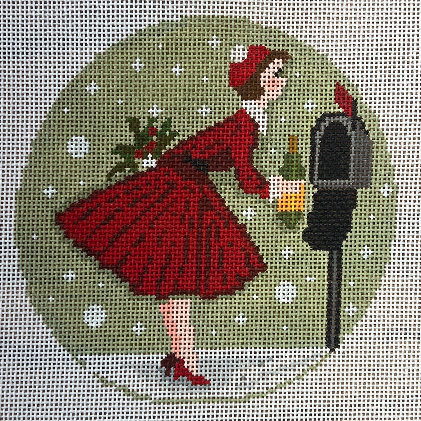 Betty Loves Bubbles #2 (Mailbox) Canvas and Stitch Guide