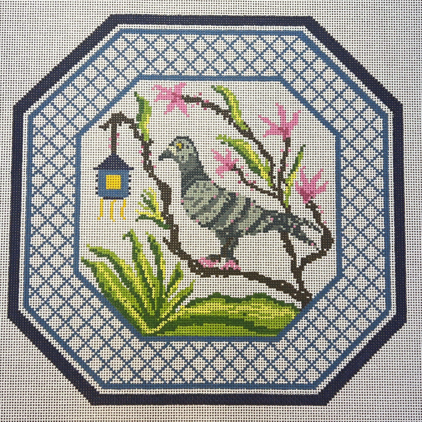 Chinoiserie Pigeon Pillow