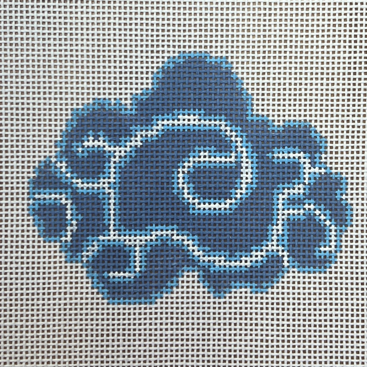 Chinese Cloud-Blue