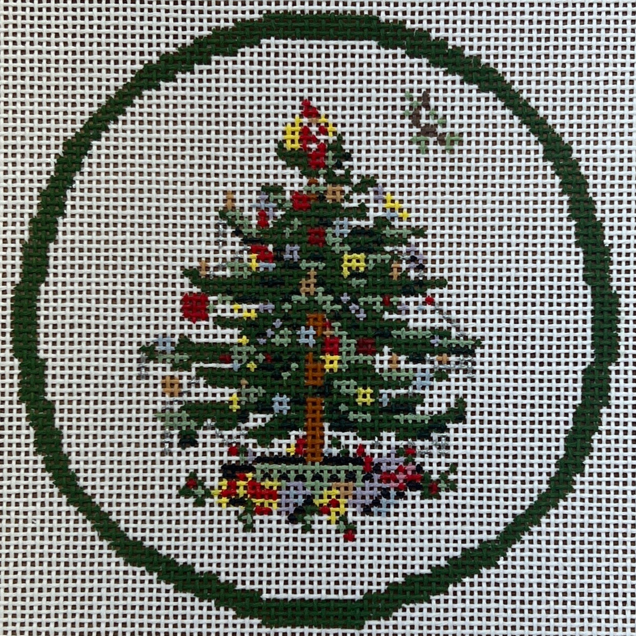 Transferware Christmas Plate