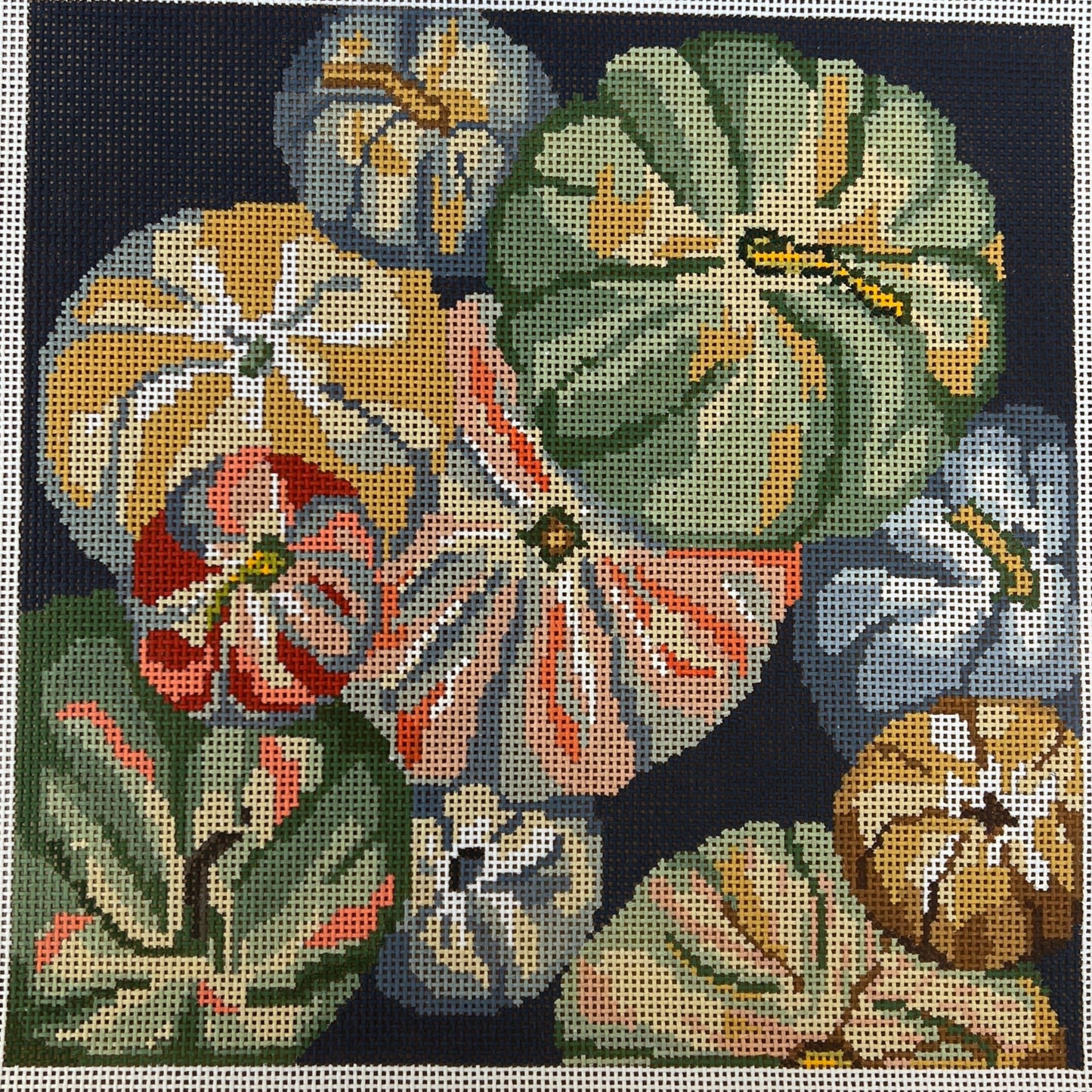 Tumbling Pumpkins Pillow