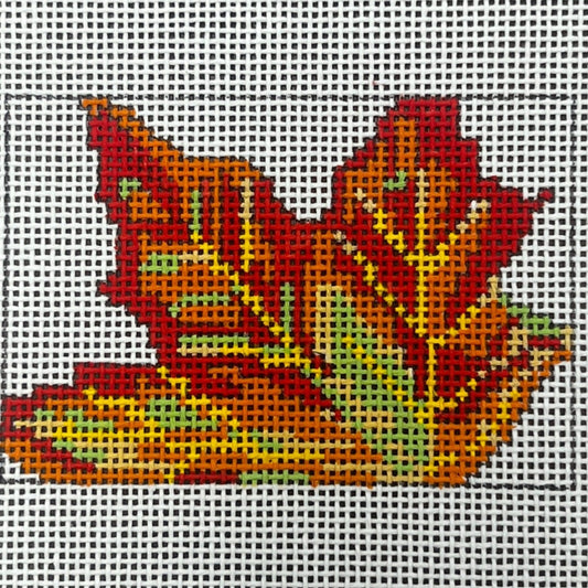 Fall Leaf Luggage Tag