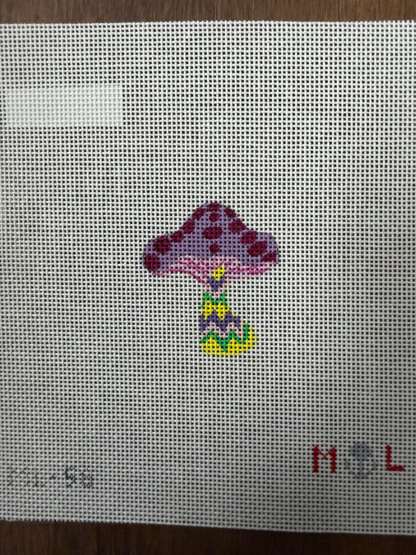 Mini Mushroom bag tag