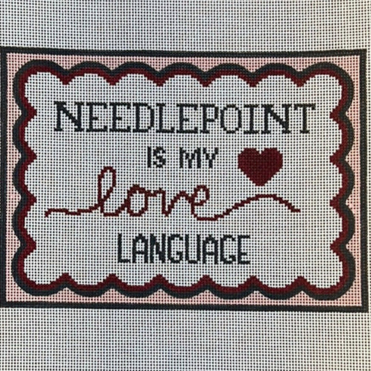 Needlepoint is my love language