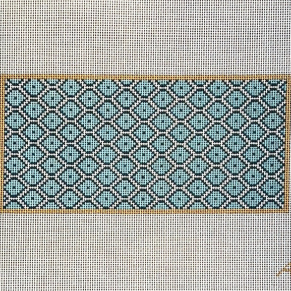 Blue Fish Scale Eye Glass Case