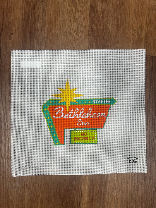 Bethlehem Inn Sign and Stitch Guide