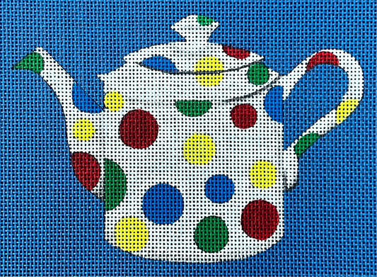 Polka Dot Tea Pot