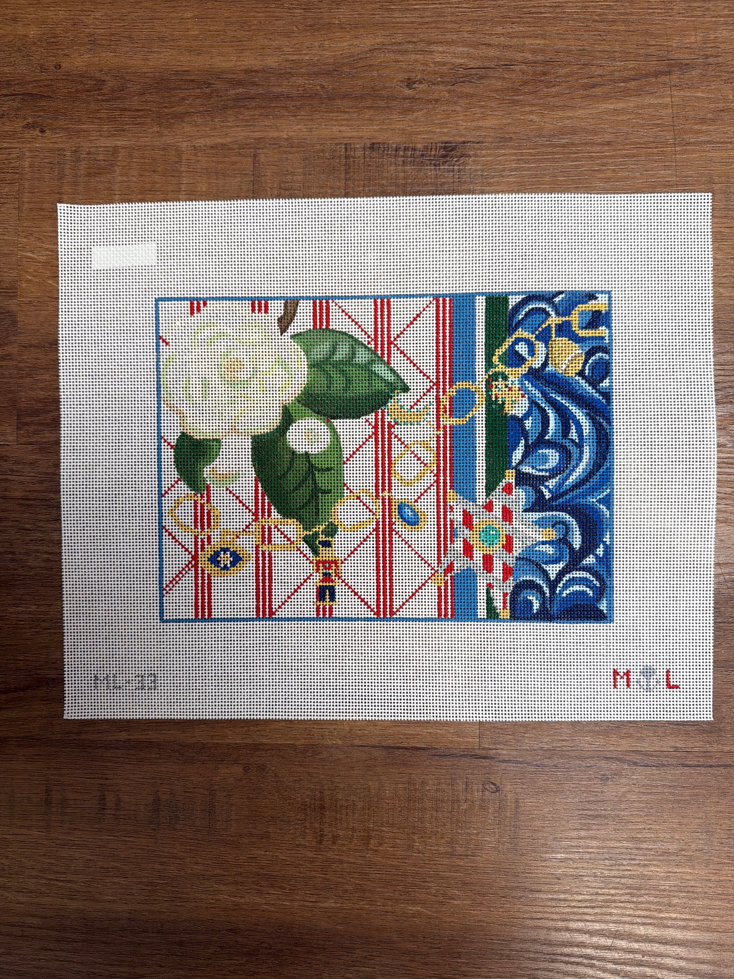 Winter Clutch "Camellia"