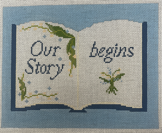 Our Story Begins Pillow