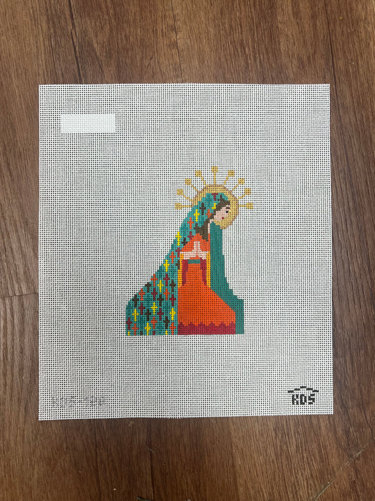 Mid Century Nativity Mary and Stitch Guide