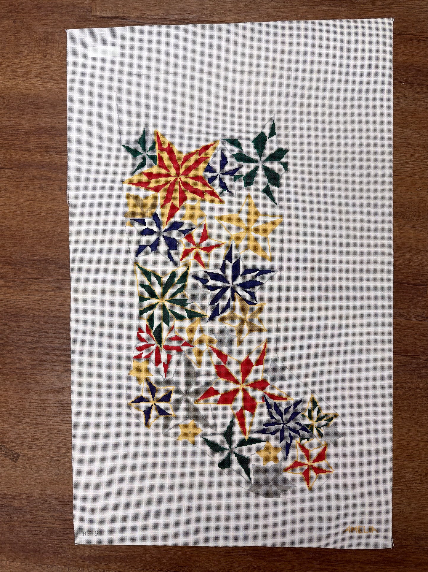 Colorful Stars Stocking