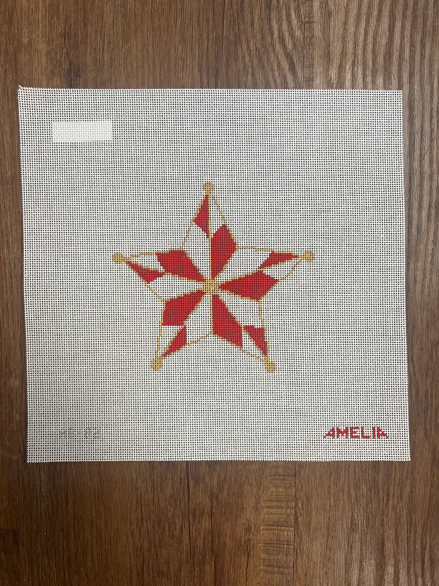 Red & Gold Star