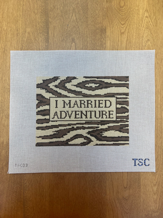 I Married Adventure Clutch