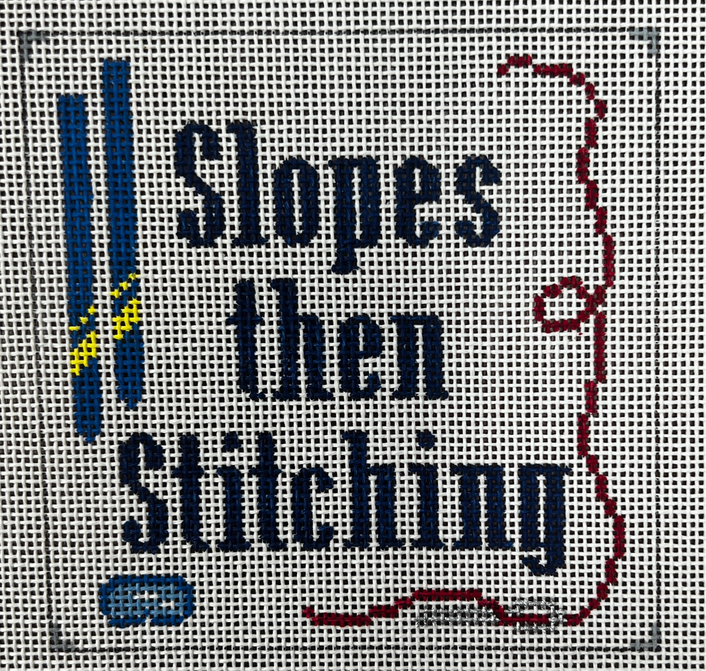 Slopes then Stitching