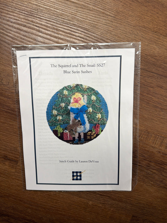 MFT Stitch Guide-Girls in White Dresses with Blue Satin Sashes