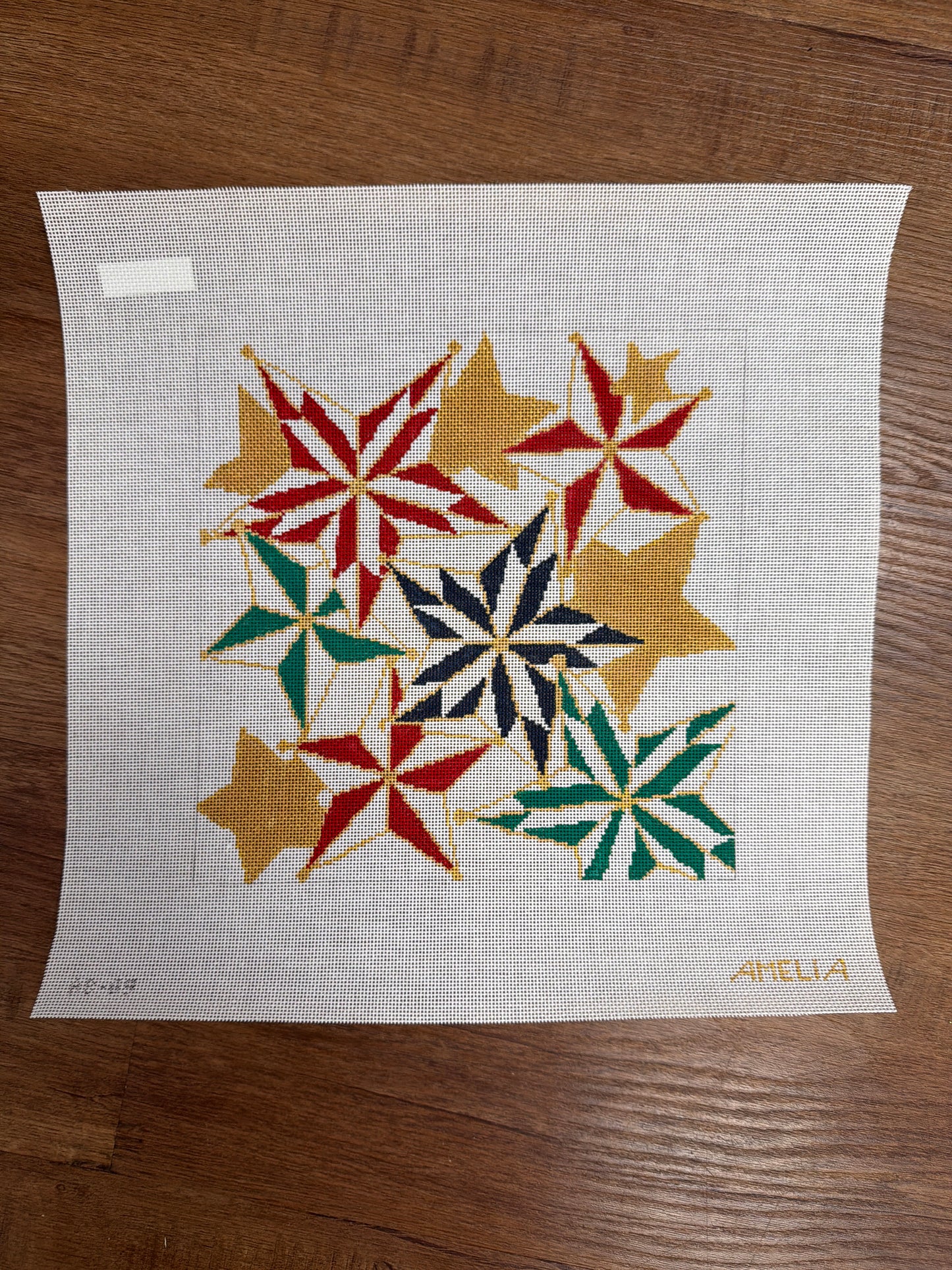Colorful Stars Pillow
