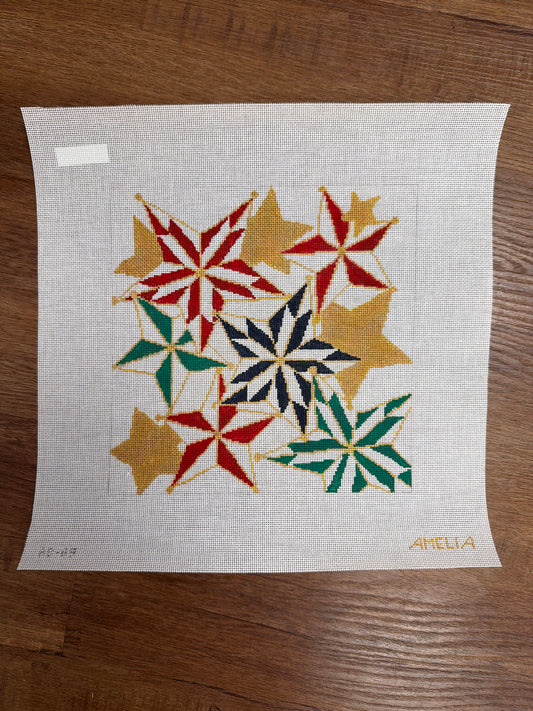 Colorful Stars Pillow