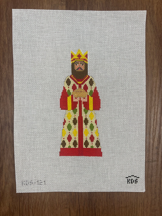Mid Century Nativity First WiseMan and Stitch Guide