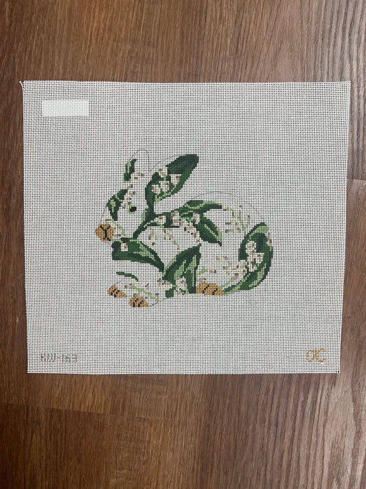 Lily of the Valley Sitting Bunny