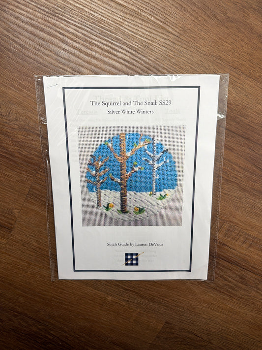 MFT Stitch Guide-Silver White Winters that melt into spring