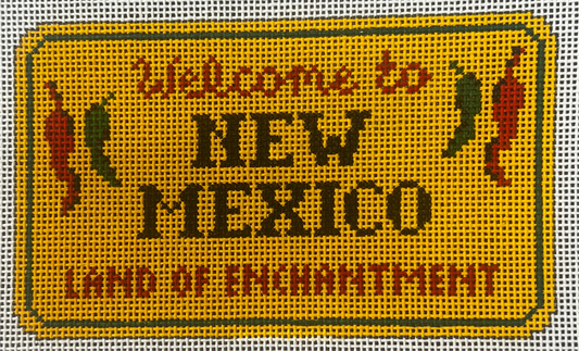 New Mexico State Sign
