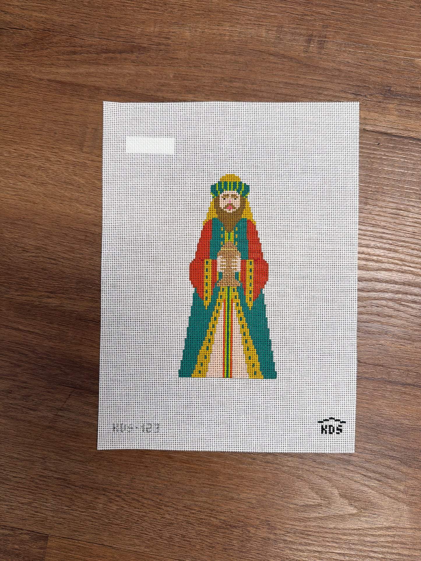 Mid Century Nativity Third WiseMan and Stitch Guide