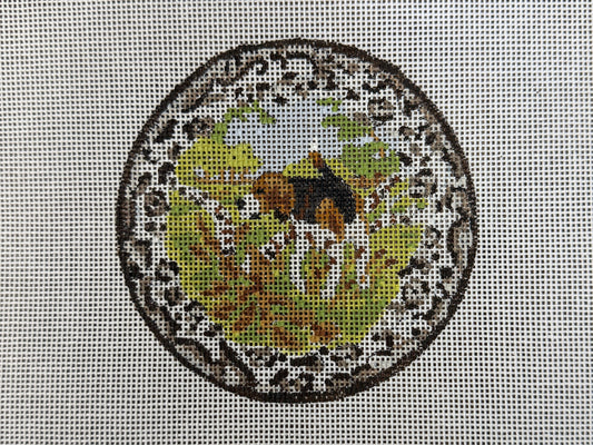 Transferware Beagle