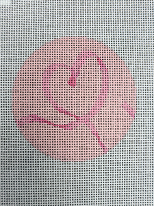 Heart Ribbon Round