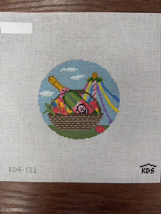 May Champagne Round plus stitch guide