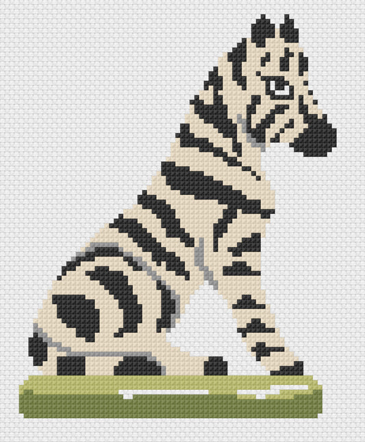Zebra Figurine - Right Facing