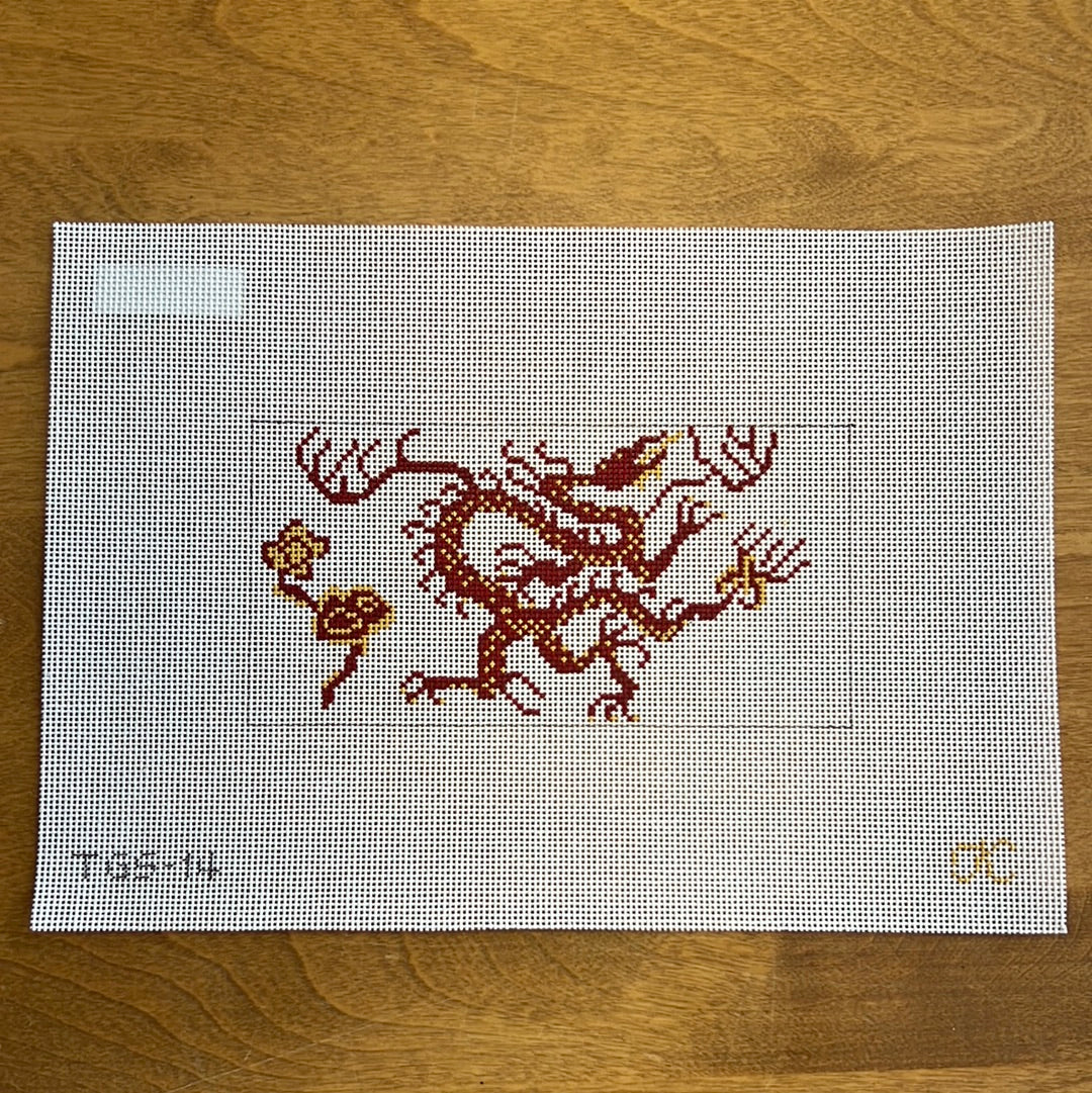 Chinoiserie Dragon-Red